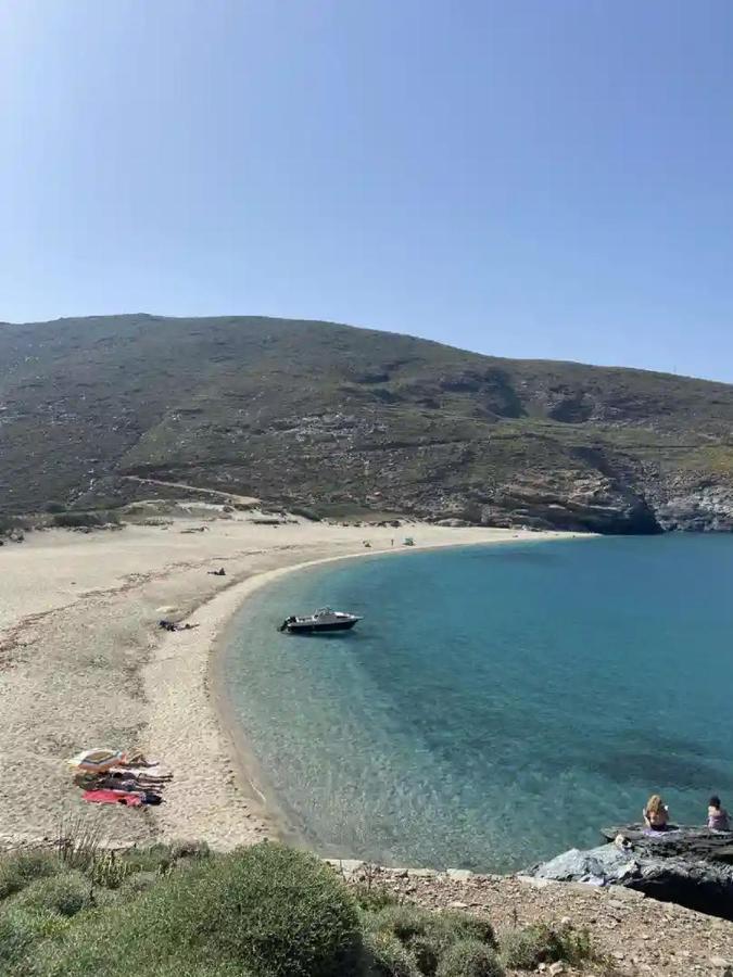 Kontos-Traditional House In Andros Beach Dış mekan fotoğraf