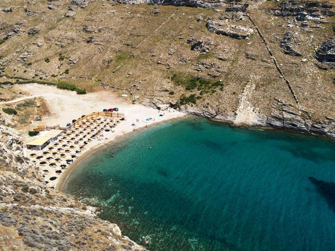 Kontos-Traditional House In Andros Beach Dış mekan fotoğraf